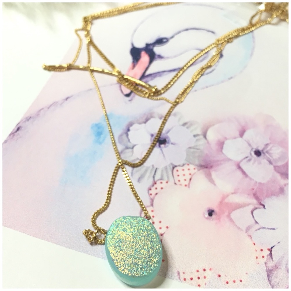 Blue Quartzz Necklace 🎊2X HP 6/21/19 & 7/12/19
